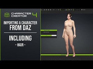 [Character Creator 4] Importing Daz Studio characters and hair - The correct way!