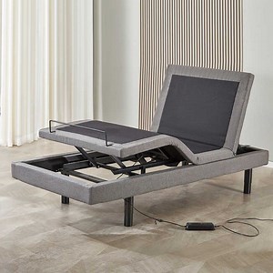 [Hot Item] Queen Size Adjustable Bed Base Electric Bed Frame with Massage Modes