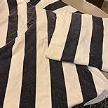 Exclusivo Mezcla 4 Pack Cotton Oversized 35x70 Inches Soft Cabana Stripe Thick Beach Towel, Super Absorbent Travel Bath Pool Towel (Purple)