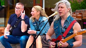 839K views · 11K reactions | Dutch Tourists Request Metallica Across the Street | DØVYDÅS | Facebook