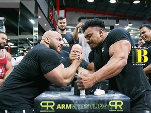 803K views · 37K reactions | Big Ramy Elssbiay & Larrywheels | Arm Wrestling | I Believe In Fitness | Facebook