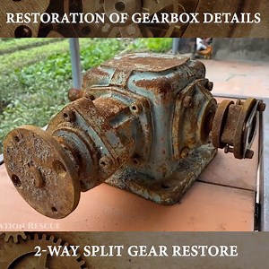 24K views · 677 reactions | Restoration of gearbox details - 2-way split gear restore #restoration | Rescuse and Repair | Facebook