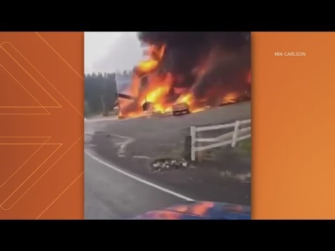 Gas station explodes in north Idaho