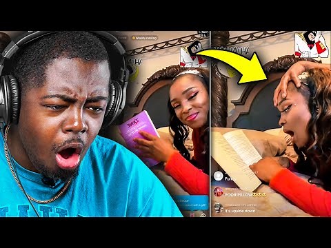Girl gets cheeks clapped on TIK TOK Live