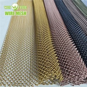 [Hot Item] Decorative Wire Mesh Metal Curtain Fireplace Mesh Chain Curtain for Room Divider