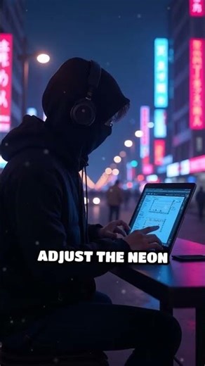 Neon Cyberpunk Baby Portraits in Seconds