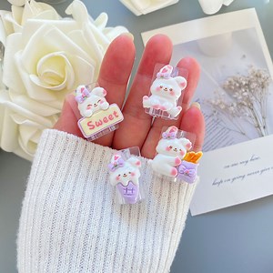 4Pieces of Cable Protector for Phone Charger, Soft Charging Cord Protector Data Cable Saver for Women Girls