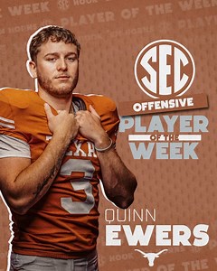 64K views · 2.1K reactions |  SEC Offensive Player of the Week: WK 2  Quinn Ewers Texas Football | Southeastern Conference | Facebook
