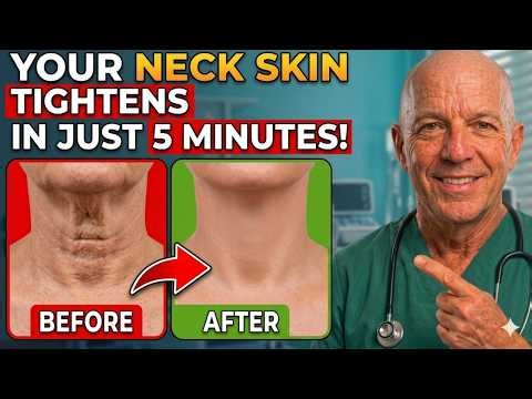 Tighten Sagging Neck Skin , 5-Minute Morning Routine for Women Over 60