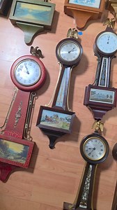 Lovely Miniature Banjo Clock Collection #clock #antiqueclock #clocks #banjoclock #wallclock #antiques #donghoco #dongho #reelsvideoシ #reelsfypシ #short #reels | TN24H - Clocks & Watches