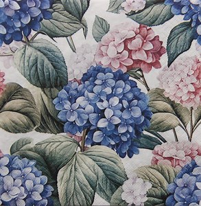Hydrangea Decoupage Paper Napkins, Floral Summer Decor (2 or 4 Pcs) - Etsy Canada