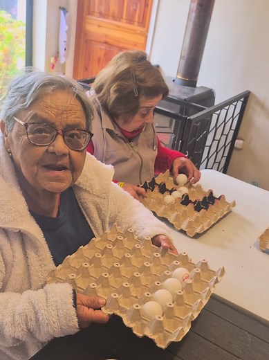 Elianita: orgullo nivel — la sra. Eliana que inspira en centro diurno