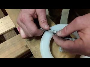 How to Attach Gannet Nets Floating Purse Rings to Ring Bridle, Purse Seine Nets