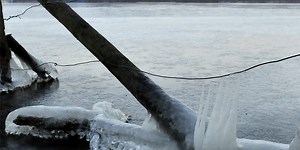 Video-Rückblick : Vereister Stausee und Hollywoodstar bei Bauer Ewald