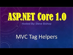 41. (ASP.NET Core 1.0 & MVC) Tag Helpers