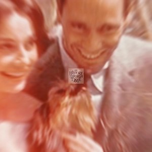 "Audrey Hepburn and her husband, Mel Ferrer, are photographed in the backyard of their Beverly Hills home with their beloved Yorkshire Terrier, Mr. Famous, in 1958." | History Through Time