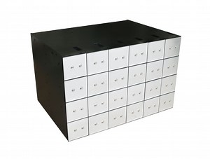 [Hot Item] Customized Size Safe Deposit Box with Jz-01 Dual Key Lock for Private Vault