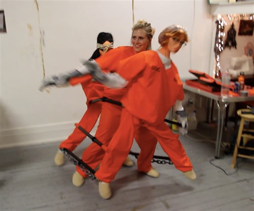 Dancing Chain Gang Costume