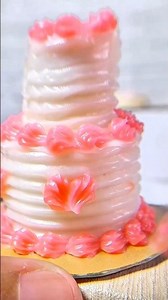 Tiny Cake, Big Details 🍰✨ | Realistic Edible Miniature Decorating