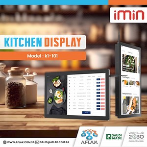Say goodbye to paper tickets and hello to streamlined operations. 🚀 #iMin Kitchen Display system keeps orders organized, improves communication between kitchen staff 👨‍🍳, and ensures every dish is prepared with precision. #enquirenow 🔗 https://bit.ly/3JrZx6s #AflakElectronics #KitchenDisplaySystem #RestaurantTech #Efficiency #Innovation | Aflak Electronic Industries Co.