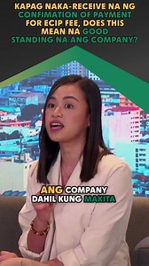 6.6K views · 33 reactions | ECIP FAQs: Kapag naka-receive na ng Confirmation of Payment for ECIP fee, does this mean na good standing na ang company? Don't forget to avail of the #SECEnhancedComplianceIncentivePlan to settle your penalties at lower rates and keep your corporation in good standing! #ECIP #EasyAtSE | Securities and Exchange Commission Philippines | Facebook