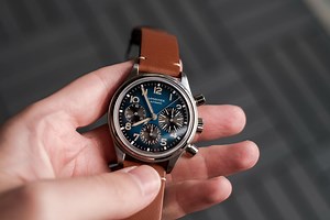 Longines Avigation BigEye Titanium Ref. L2.816.1.93.2 Watch Review - WatchReviewBlog