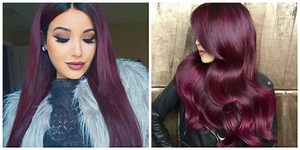 Color Borgona Oscuro Para Cabello