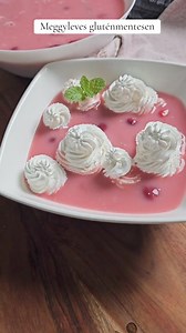 28K views · 800 reactions | Jéghideg meggyleves tejszínhabbal Itt...