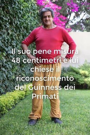 Roberto Esquivel Cabrera è l'uomo con il pene più lungo al mondo - 48 cm
