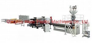 [Hot Item] PE PP PS Sheet Extrusion Production Line Single Screw Extruder