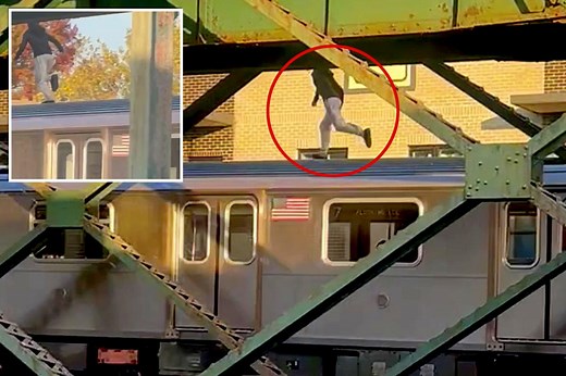Heart-stopping video captures NYC subway surfing, as tragic trend claims another teen victim: ‘They do it every day’
