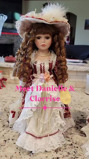 JUST two of my Porcelain Dolls Collectio #twins #doll #porcelain #beautifuldoll #heirloom #reels #reelsvideo #reelsfb | Lovely in USA