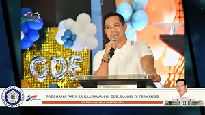 Mga programa at aktibidad ng Pamahalaang Panlalawigan ng Bulacan sa pangunguna ni Gob. Daniel R. Fernando: Mayo 7 - BUCAA Elimination Round - Game 53 to 56 na ginanap sa Bulacan Sports Complex at Victory Coliseum, San Rafael Mayo 8 - BUCAA Elimination Round - Game 57 to 60 na ginanap sa Bulacan Sports Complex at Victory Coliseum, San Rafael Mayo 8 - Programa para sa Kaarawan ni Gob. Daniel R. Fernando sa The Pavilion, HBCC Mayo 9 - Provincial Hybrid Seed Derby Field Day cum Harvest Festival na g