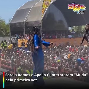 A cantora cabo-verdiana Soraia Ramos atendeu ao convite de Apollo G e compareceu no festival do Gamboa que decorreu nos dias 17, 18,19 deste mês no município da Praia. A cantora pegou o público do festival de surpresa ao subir ao palco para interpretar sua parte na música “Muda” que tem com o rapper Apollo G, e a apresentação dos artistas acabou por ser uma das atrações da 30º edição do Festival Gamboa. “ Muda pela primeira vez em Cabo Verde! muito obrigado pelo convite e sempre mágico partilhar