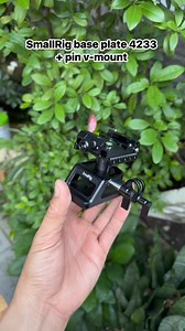 3.3K views · 33 reactions | SmallRig base plate 4233 + pin v-mount cấp nguồn máy ảnh #smallrig | Tran Cong Nghiep | Facebook