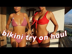 bikini try on haul *christmas edition*
