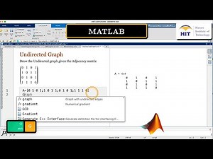 MATLAB | Undirected Graph
