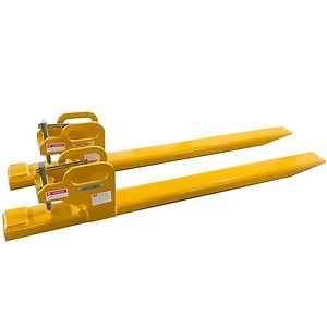 [Hot Item] High-Strength Steel Pallet Fork Attachments, Versatile Clamp Arm for Tractors, Skid Steers & Forklifts