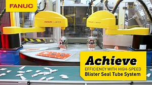 Let's 👊GET IT DONE👊 with FANUC Authorized System Integrator, Remtec Automation, LLC, and their rotary blister seal retail pack system! ✔️Blister pack pre-grouping allows for faster tray loading ✔️Single and multi-pack capabilities ✔️Up to 108 tubes per minute ✔️20% throughput improvement over manual loading ✔️Efficiency rate increased to 95%, which resulted in significant annual cost savings and quick ROI Learn more about the FANUC SCARA SR-6𝓲A robot👇 🔗https://bit.ly/3V4OI0f #robotics #scar