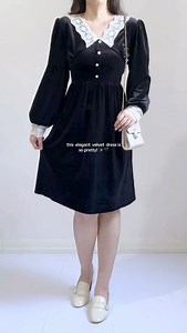 Velvet Dress ✨🖤 #ootd #outfitinspo #dressph | Bargain Babe