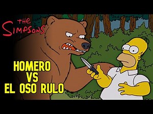 Homero Pelea con un Oso Los Simpson Capitulo | UtaCaramba Te Cuenta