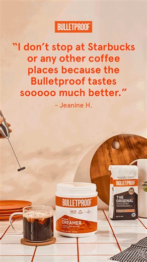 Craft the perfect, café-quality cup at home with high-quality functional creamers, collagen and more, made with science-backed ingredients so you can stay on top of your health—and budget. | Bulletproof | Facebook