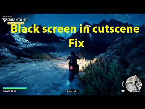 Days Gone black screen during Cutscene Fix | black screen What's a nice girl mission