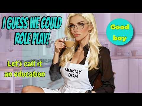 Particular mommy Dom teaches her Good boy f4m ASMR RP