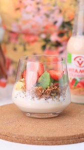 A bottle of our savoury enticing Vitamilk Strawberry is all you need to feel revitalized straightaway. Video by @amaboadiwaa_gh #VitamilkStrawberry #Soya Milk #HealthyLiving #VitamilkGhana #FillsGoodAnywhereAnytime | Vitamilk Ghana
