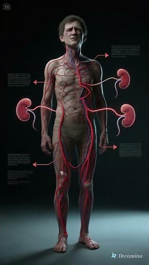 Dehydration Effects on the Human Body | 3D Animation #Dehydration #HumanBody3D #MedicalAnimation