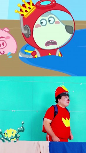 2.3K views | Lucy the Dirty Mermaid #shorts #wolfoo #lucy #funnyvideos #mermaid | Woa Parody Like | Facebook