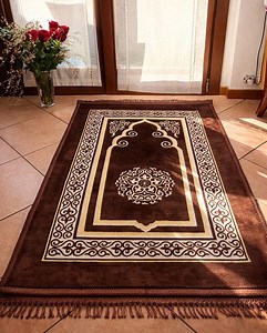 Personalized Prayer Rug With Name – Handmade Muslim Prayer Mat – Meaningful Islamic Gift – Embroidered Salah Mat - Etsy