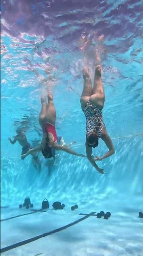 SYNCRONIZED DIVES! #shorts