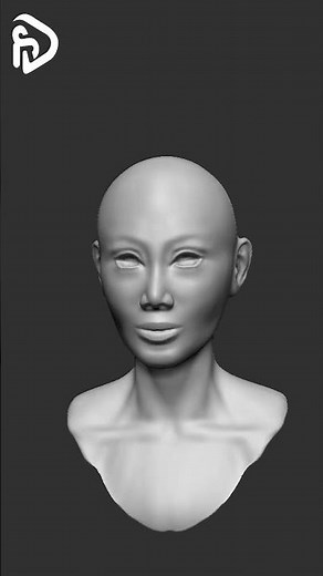 Creating a 3D Female Character from Scratch | Modeling Timelapse